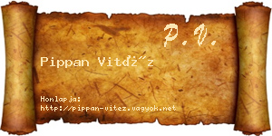 Pippan Vitéz névjegykártya